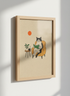 Cozy Cat Reading Wall Art Print | Bookstore Cat Decor | Retro Animal Poster | Mid Century Cat Lover Gift | Cute Home Office