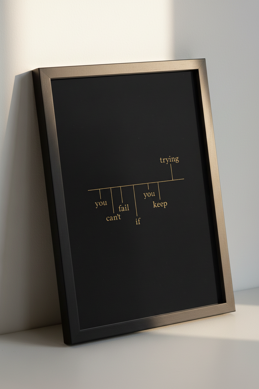 Inspirational Quote Wall Art | You Can&
