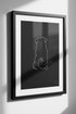 Minimalist Pug Line Art Print, Black & White Dog Wall Art, Animal Lover Gift, Modern Home Decor, Pet Illustration Poster