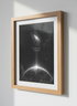 Cosmic Stardust Quote Wall Art | Black & White Space Decor, Galaxy Print