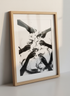 Celebration Toast Wall Art | Black & White Print, Bar Cart Decor, Modern Kitchen Art