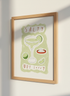 Salty Not Sorry Margarita Wall Art Print | Kitchen Bar Decor | Funny Cocktail Poster | Digital, Unframed, or Framed Print