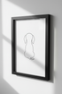 Minimalist Dog Line Art Print | Dachshund Wall Art | Abstract Small Dog Poster | Modern Pet Home Decor | Animal Wall Hanging