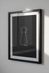 Minimalist Dog Line Art Print | Dachshund Wall Art Poster | Modern Pet Home Decor | Black & White Animal Outline Art Print