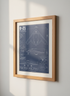 B-21 Raider Blueprint | Stealth Bomber Airplane Wall Art | Man Cave Decor Gift