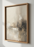 Abstract Earthy Wall Art Print | Minimalist Living Room Decor | Neutral Aesthetic Poster