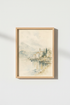 coastal wall art | Soft blues and sand tones | Living room decor