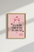 Pink Cocktail Bar Wall Art Print | Trendy Kitchen Decor | Preppy Quote Poster