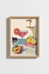 Aperol Spritz Coastal Wall Art Print | Italian Summer Decor | Mediterranean Poster