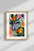 Tropical Still Life | Bold Colors, Living Room Decor