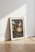 Coffee Latte Art Oil Painting | Kitchen Wall Decor, Rustic Cafe Poster