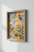 Mediterranean Lemon & Coffee Wall Art Print | Kitchen Decor | Italian Still Life Poster