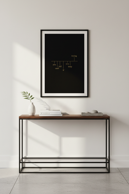 Inspirational Quote Wall Art | You Can&