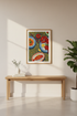 Impressionist Seafood Dinner Wall Art Print | Kitchen Dining Room Decor | Italian Mediterranean Coastal Poster