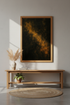 Abstract Grunge Gold Texture Wall Art Print | Modern Office Decor | Dark Aesthetic Poster | Industrial Gold Foil Digital Download