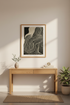 Abstract Wavy Line Art Print | Organic Modern Wall Decor | Minimalist Aesthetic Poster | Black and White Art