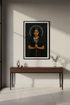 Minimalist Goddess Wall Art Print | Spiritual Home Decor | Indian Deity Poster | Divine Feminine Art | South Asian Style