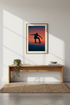 Minimalist Skater Silhouette Wall Art Print | Teen Room Decor | Aesthetic Skateboard Poster | Sports Art Gift