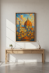 Impressionist Florence Duomo Wall Art Print | Living Room Decor | Tuscan Cityscape Poster | Italian Travel Home Decor