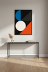 Minimalist Geometric Abstract Wall Art Print | Modern Living Room Decor | Bauhaus Inspired Poster | Shapes Home Office