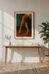 Dramatic Heels Wall Art Print | Bedroom Decor | Moody Aesthetic Framed Poster | Legs in Heels Wall Decor Gift