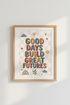 Retro Quote Wall Art Print | Muted Earth Tone Decor | Motivational Poster