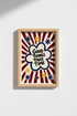 Motivational Poster | Pop Art Burst Bold Colors | Living Room Decor