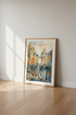 Copenhagen Denmark Wall Art Print | Mid-Century Travel Poster | Scandinavian Decor Art