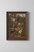 Pastoral Wall Art | Rustic Earth Tones, Living Room Decor
