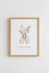 Cosy Season Watercolor Wall Art | Autumn Botanical Print, Neutral Hygge Decor