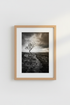 Moody Landscape Print | Black and White Tree Photography, Office Living Room Decor