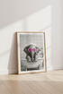 Elephant in Bathtub Art | Pink Sunglasses, Cute Nursery Bathroom Poster
