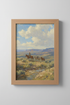Western Cowboy Wall Art Print | Living Room Decor | Rustic Poster