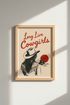 Western Cowgirl Print | Retro Desert Sunset Poster, Long Live Cowgirls Wall Art
