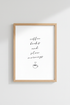 Coffee Books Slow Mornings Wall Art | Kitchen Cafe Decor | Minimalist Quote Poster