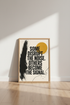 Motivational Quote Wall Art | Modern Abstract Poster, Office Decor, Digital & Framed