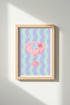 Pastel Kawaii Wall Art Print | Y2K Aesthetic Pink & Mint Decor | Whimsical Dessert Poster