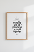 Spanish Quote Wall Art | Trust The Process Poster, Minimalist Office Decor