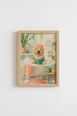 Golden Retriever Bathroom Wall Art | Funny Dog Bathtub Poster | Cute Pet Decor