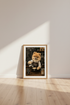 Pomeranian Barista Wall Art | Coffee Lover Decor | Cute Dog Poster
