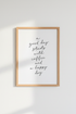 Coffee and Dog Quote Print | Minimalist Script Wall Art | Kitchen Decor Poster
