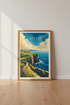 Ireland Wild Atlantic Way Wall Art | Travel Poster, Coastal Decor Print