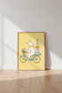 Polar Bear on Bicycle Wall Art | Nursery Decor | Colorful Whimsical Poster