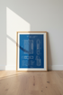 Dupont Ligne 2 Lighter Blueprint Art | Office Wall Decor | Industrial Poster