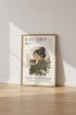 Earl Grey Tea Girl Wall Art Print | Kitchen Cafe Decor | Dark Academia Poster