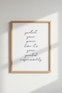 Protect Your Peace Quote Wall Art | Minimalist Typography Poster, Office Bedroom Decor