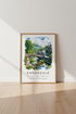 Ennerdale Lake District Art | English Village Landscape, Lake District Poster