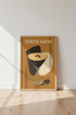 Espresso Martini Cocktail Wall Art Print | Kitchen Bar Decor | Mid Century Modern Poster
