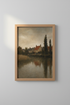 Pastoral Landscape Print | Impressionist Scene, Rustic Living Room Decor | Mood Poster