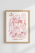 French kitchen art | Rustic palette, dining nook decor